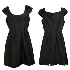 Black 2P Banana Republic Midi Dress